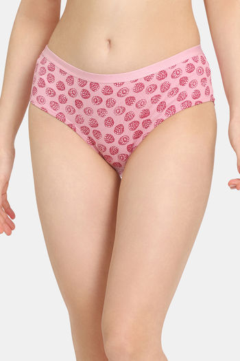 Buy Rosaline Fruitology Low Rise Full Coverage Hipster Panty - Cameo Pink